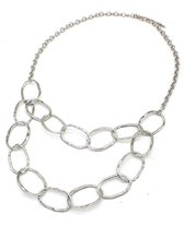 Schakelketting - Lengte Verstelbaar 77-85 cm - Zilverkleurig