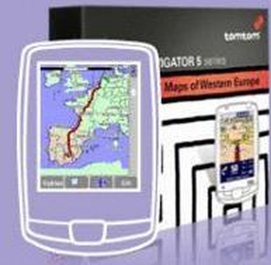 TomTom Maps Collection on CD Western Europe