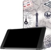Lenovo Tab 4 7 Essential Tri-Fold Book Case - Eiffeltoren
