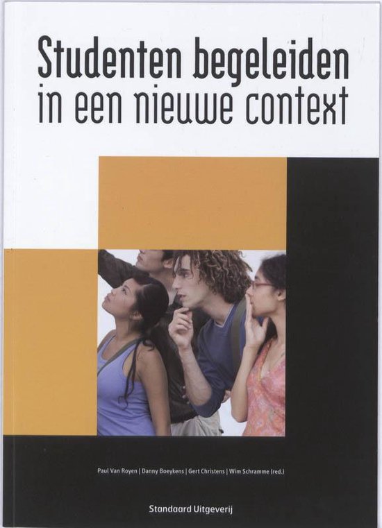 Cover van het boek 'Studenten begeleiden in een nieuwe context / druk 1'