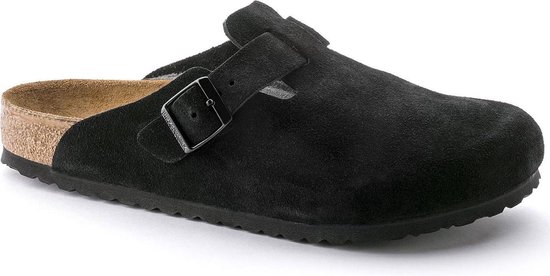 Birkenstock Boston Regular Clogs - Zwart - Maat 39 | bol.com