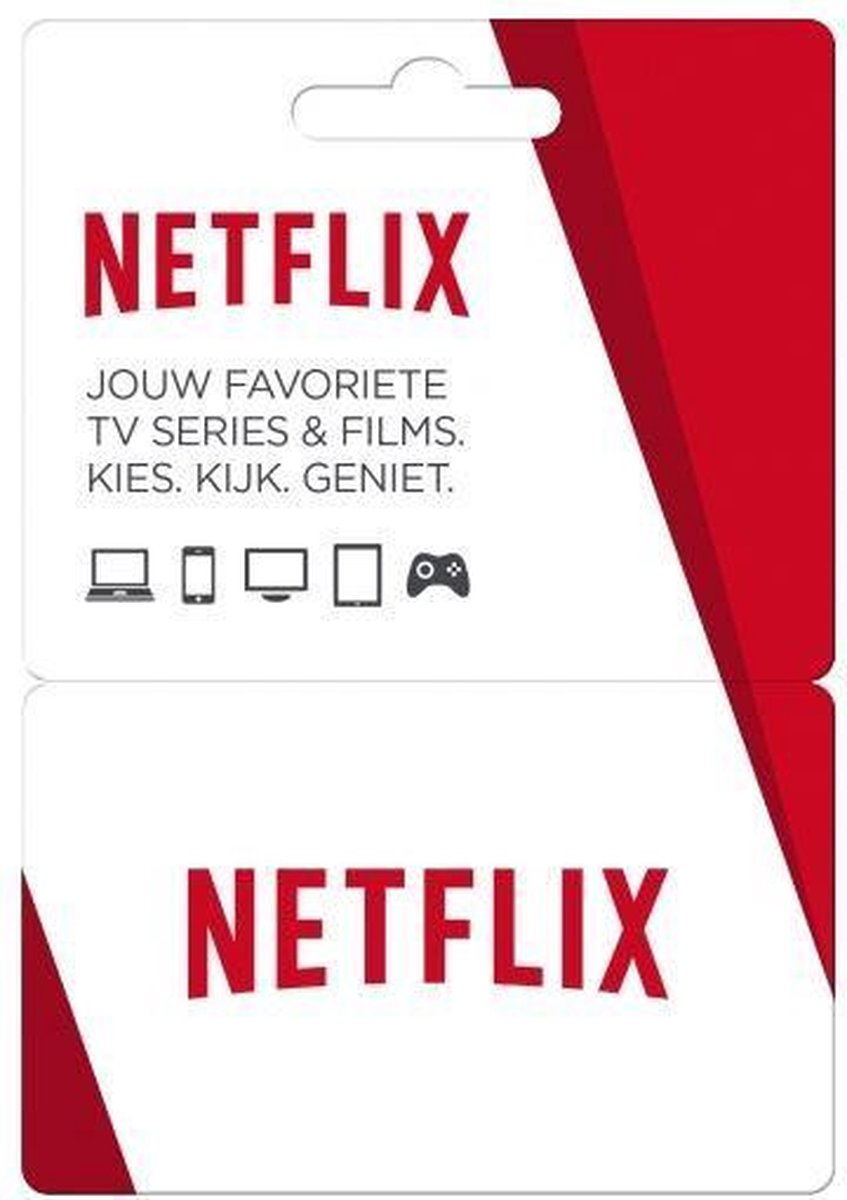 Oneindigheid klif backup Netflix - 25 euro | bol.com