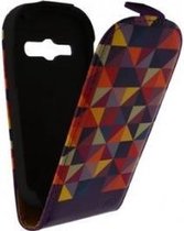 Mobilize Ultra Slim Flip Case Samsung Galaxy Fame S6810 Viola Triangle