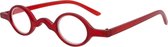 Icon Eyewear YCR307 MiniYoup Leesbril +2.00 - Mat rood