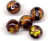 30 Stuks Hand-made Jewelry Beads - Zwart en Wit Design