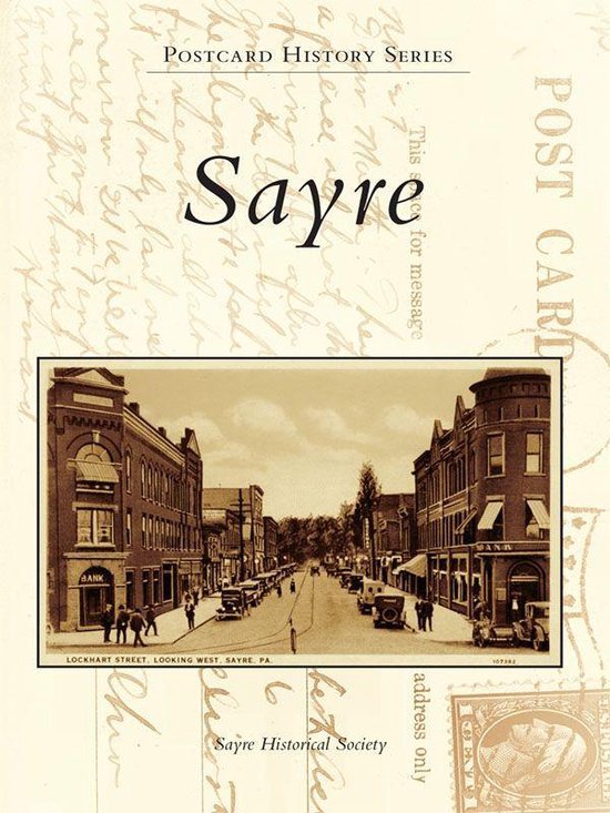 Postcard History Series - Sayre - cover