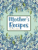 Mother's Recipes Blue Flower Edition