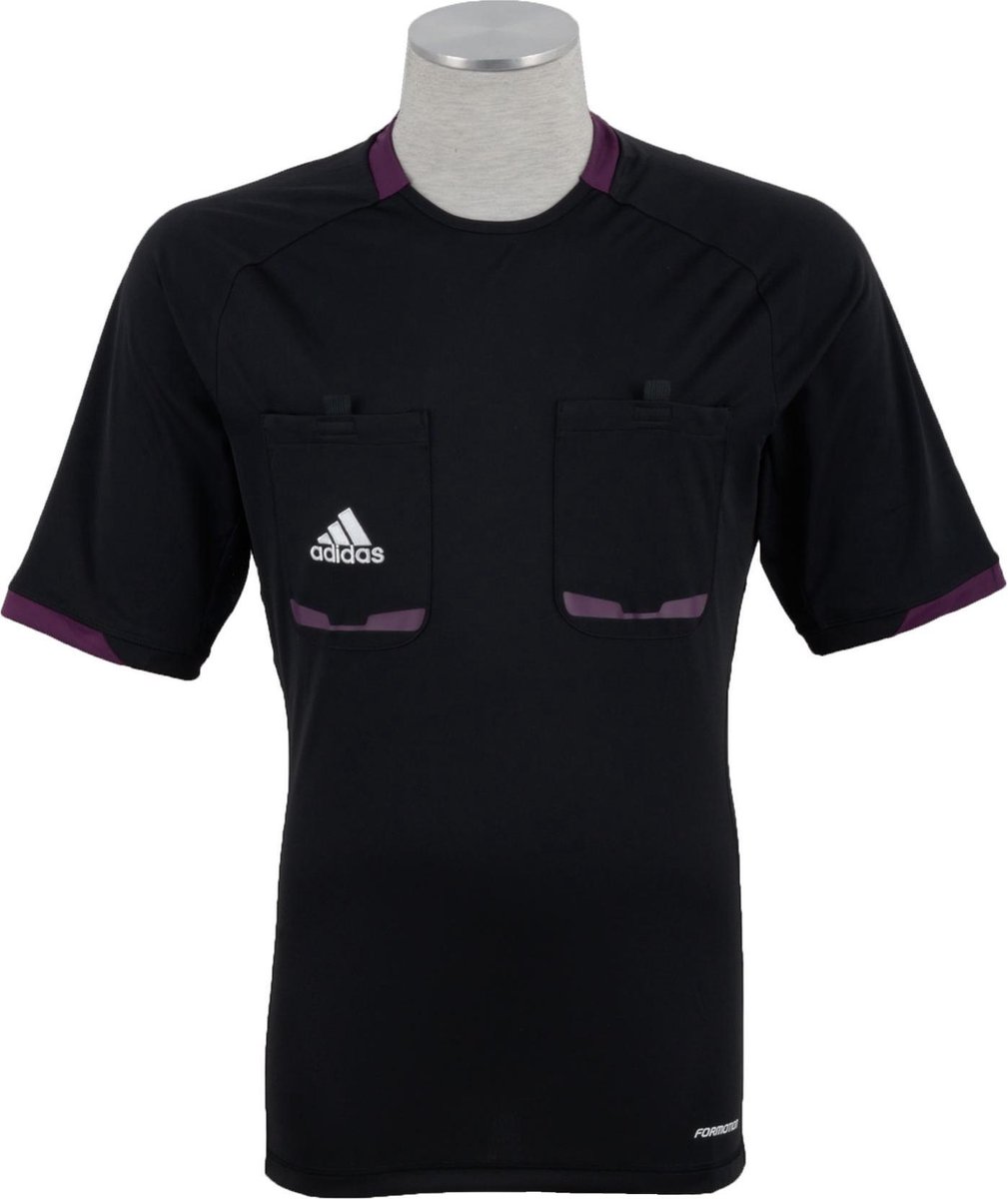 adidas Scheidsrechter Shirt - Voetbalshirt - Mannen - Maat XL - Zwart |  bol.com