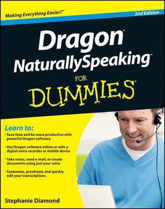 Dragon NaturallySpeaking For Dummies - cover