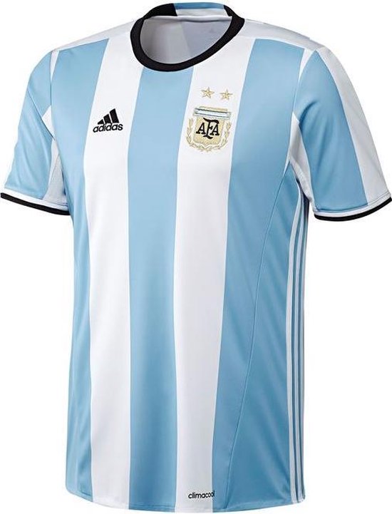 een kopje Betasten Geurloos Adidas Argentinië Thuis Shirt - Maat M - Kleur Wit/Sky Blue | bol.com