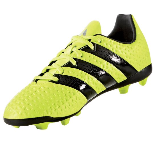 adidas ACE 16.4 FxG Voetbalschoenen Junior Voetbalschoenen - Maat 38 -  Unisex - geel/zwart | bol