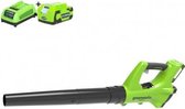 GREENWORKS 24V accu bladblazer + 4 Ah accu