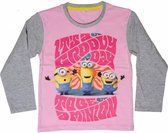 Minions Groovy Day - Shirt girls lange mouw - 4 jaar