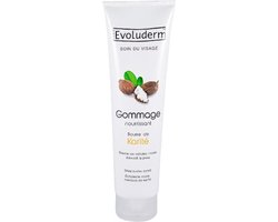 EVOLUDERM  Zachte hydraterende gezichtscrub met shea boter