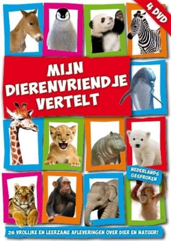 Cover van de film 'Mijn Dierenvriendje Vertelt Box'