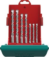 Heller Tools Bionic 16315 6 carbure de tungstène Jeu de forets pour marteau-perforateur 7 pièces 5 mm, 6 mm, 6 mm, 8 mm
