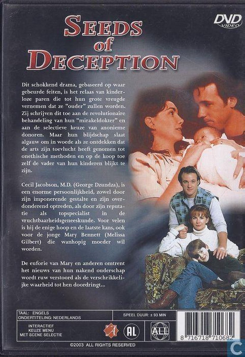 Speelfilm Seeds Of Deception (Dvd), Geoffrey Bowes Dvd's