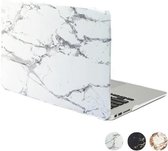 Wit marmer soft touch case MacBook Pro 15''
