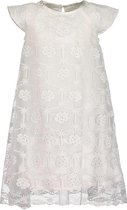 Blue Seven - Jurk - Offwhite Jurkje met kant - Maat 122