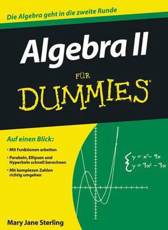 Algebra II fur Dummies - cover
