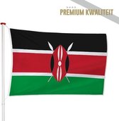 Keniaanse Vlag Kenia 200x300cm - Kwaliteitsvlag - Geschikt voor buiten