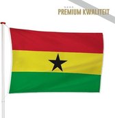 Ghanese Vlag Ghana 40x60cm - Kwaliteitsvlag - Geschikt voor buiten