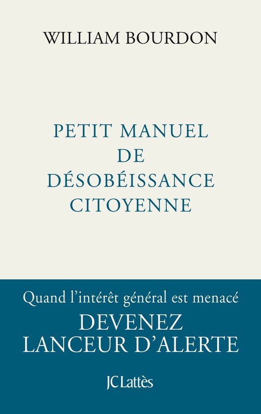 Petit manuel de désobéissance citoyenne - cover