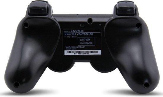 Wireless Controller geschikt voor PS3  - Bluetooth Draadloze Controller - Zwart