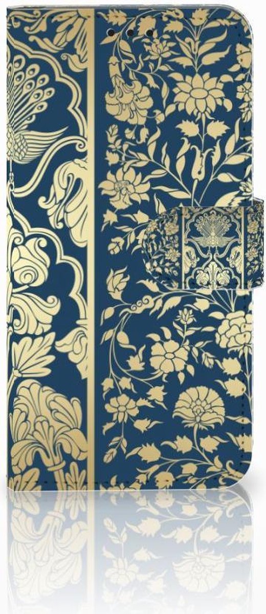 Huawei P30 Lite (2020) Hoesje Beige Flowers