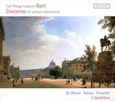 Il Gardinello & Jan De Winne & Emmanuel Balssa & Marc - Cpe Bach-Concertos For Various Instruments (CD)