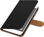 Bookstyle Wallet Case Hoesjes voor HTC Desire 825 Zwart
