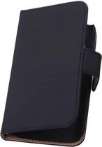 Bookstyle Wallet Case Hoesjes voor HTC Desire 500 Zwart