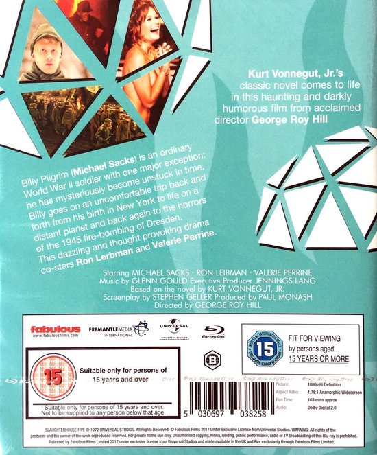 Slaughterhouse Five [Bluray] (Bluray) Dvd's