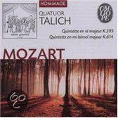 Talich Quartet - Quinets Kv 593 And 614
