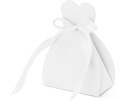 Partydeco Doosje bruidegom zwart - 10 stuks
