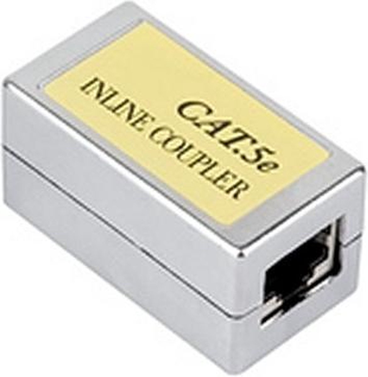 Microconnect MPK100FTP tussenstuk voor kabels RJ45 Zilver