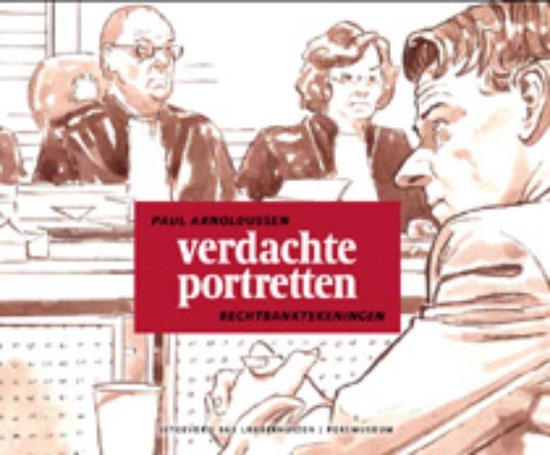 Cover van het boek 'Verdachte portretten' van Paul Arnoldussen