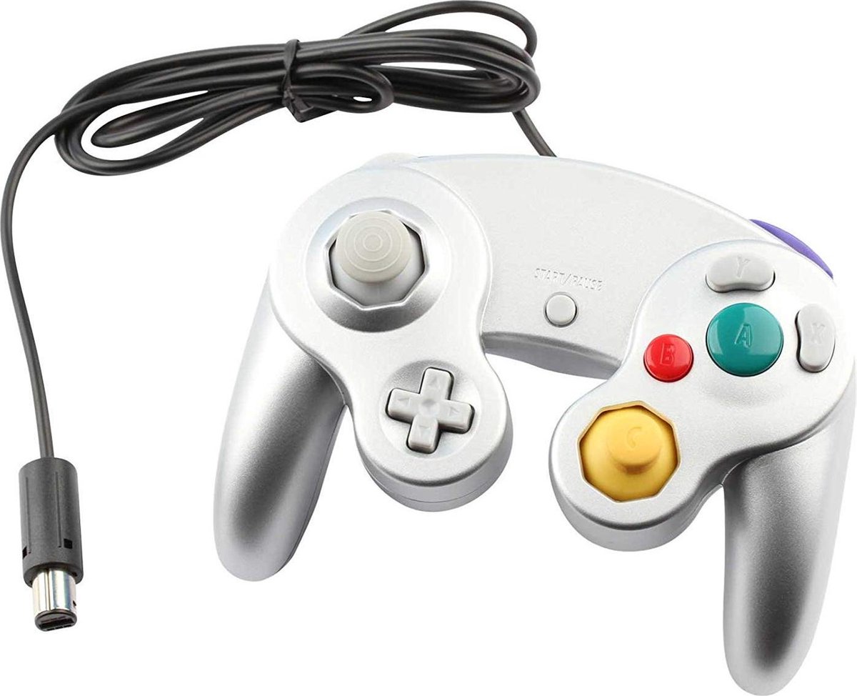 Cirka - GameCube Controller met draad - Zilver - Cirka