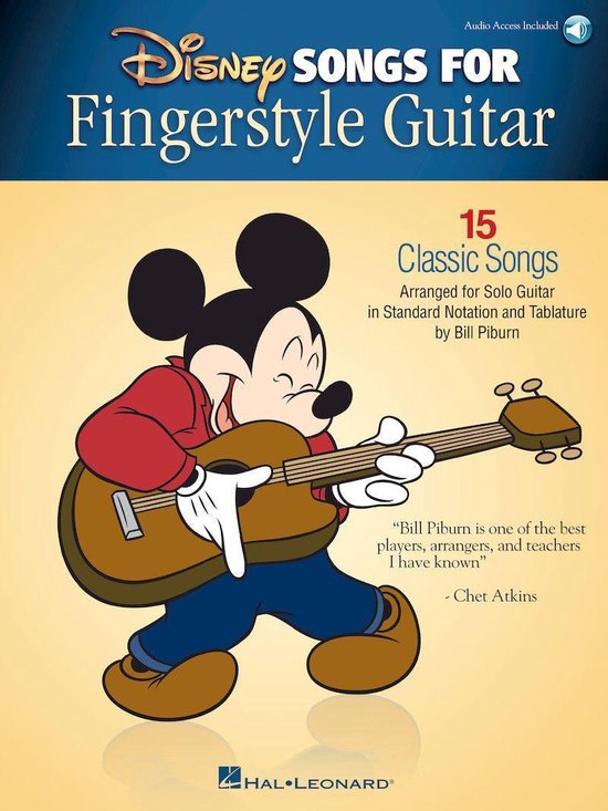 Disney Songs for Fingerstyle Guitar - cover