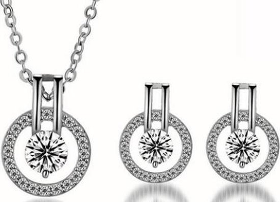 Swarovski Ketting Met Bijpassende Oorbellen Britain, SAVE 58% -  lutheranems.com