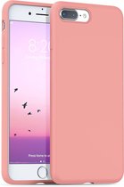 Silicone case geschikt voor Apple iPhone 8 Plus / 7 Plus - roze