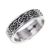 Endless Knot (Narrow) Zilveren Ring - Maat 59 (18,8 mm -SR902.59)