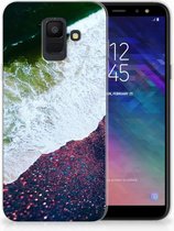 Geschikt voor Samsung Galaxy A6 (2018) TPU Hoesje Design Sea in Space