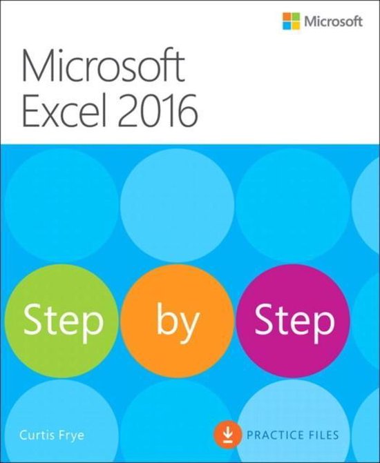 Microsoft Excel 2016 Step By Step - cover