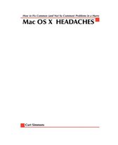 Mac X OS Headaches