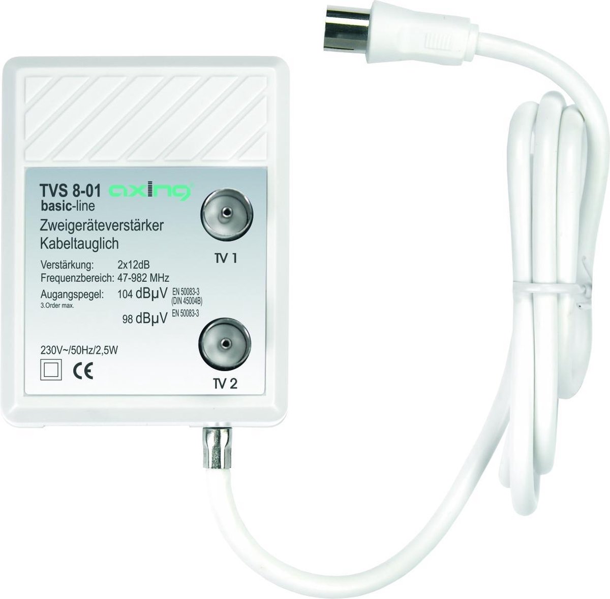 Axing TVS 8-01 Zilver