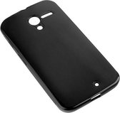 TPU Siliconen case Voor Motorola Moto X Zwart cover