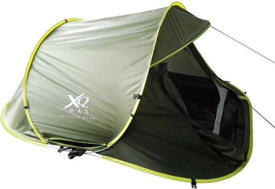 XQ Max 2 persoons pop-up tent 230x140cm - Groen