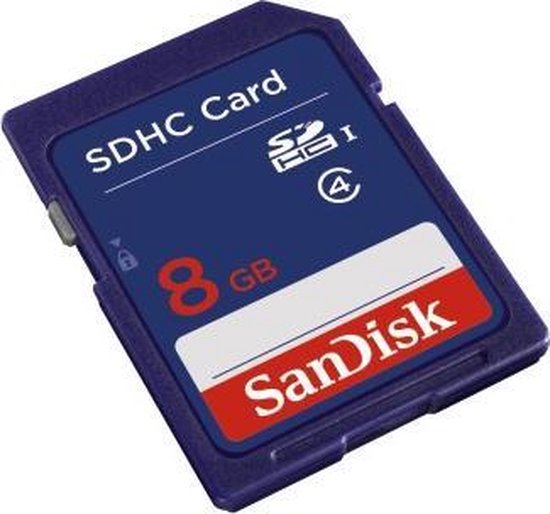Wolk Hedendaags spel SanDisk SDHC kaart 8 Gb - geheugenkaart | bol.com