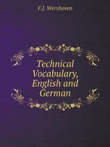 Technical Vocabulary, English and German